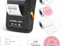 Supvan t50m pro bluetooth label maker machine - afbeelding 1 van  6