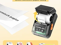 Supvan t50m pro bluetooth label maker machine - afbeelding 4 van  6