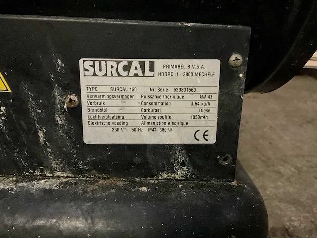 Surcal 150 heater - afbeelding 4 van  4