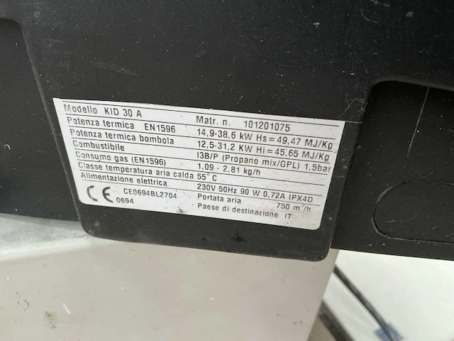 Surcal g30a heteluchtkanon - afbeelding 6 van  7