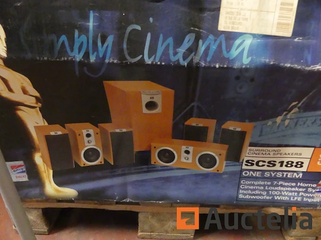 Surround cinema luidsprekers jbl scs188 - afbeelding 5 van  8