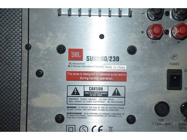 Surroundsysteem jbl 5.1 scs200cen - afbeelding 6 van  7