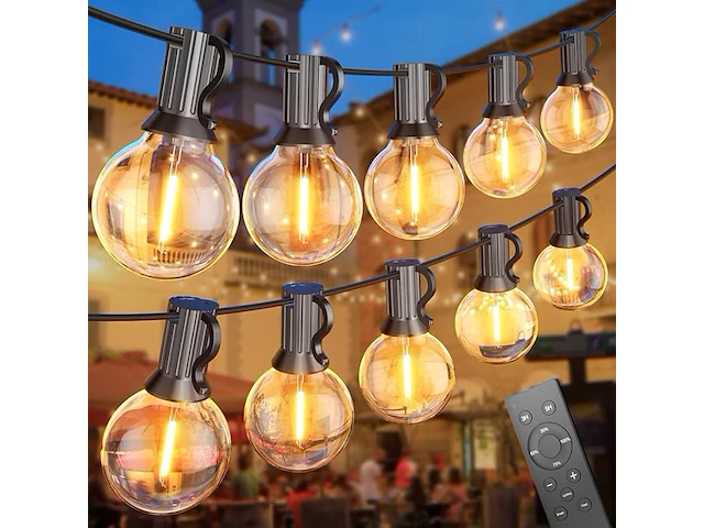 Suwin 45 meters led buiten lichtslinger - afbeelding 1 van  5