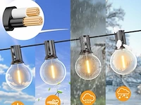 Suwin 45 meters led buiten lichtslinger - afbeelding 3 van  5
