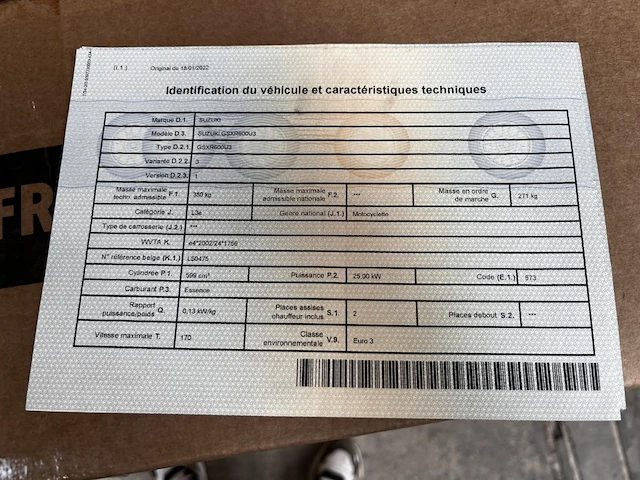 Suzuki gsxr, 2010 - afbeelding 6 van  16