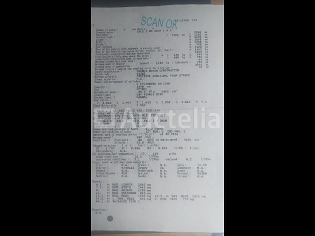 Suzuki jimny, benzine, 1999 - afbeelding 6 van  15