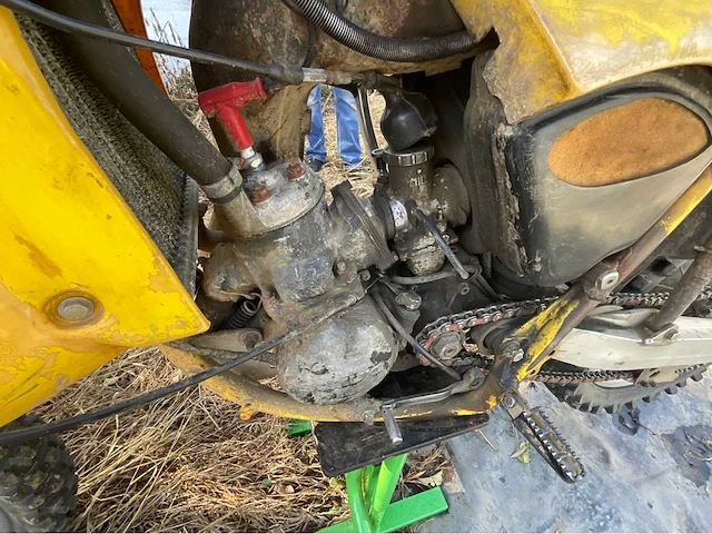 Suzuki rm 125 motorfiets - afbeelding 10 van  11