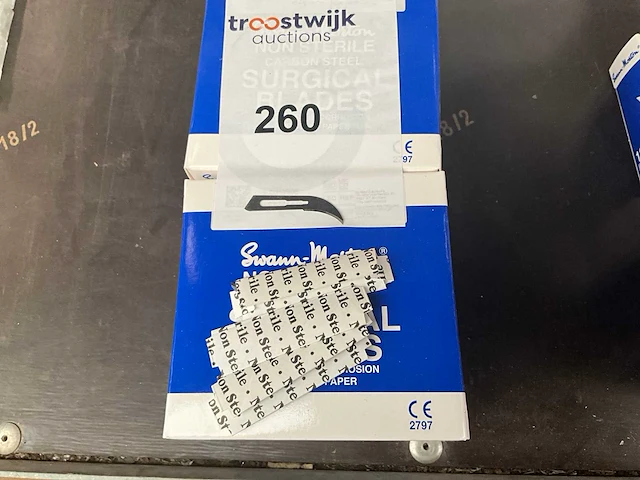 Swann-morton. 0104 scalpelmesjes 100 stuks. (6x) - afbeelding 1 van  3