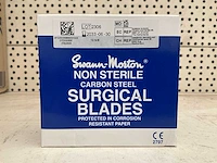 Swann-morton. 0104 scalpelmesjes 100 stuks. (6x) - afbeelding 2 van  3