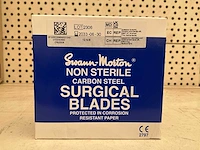 Swann-morton. 0104 scalpelmesjes 100 stuks. (7x) - afbeelding 2 van  3