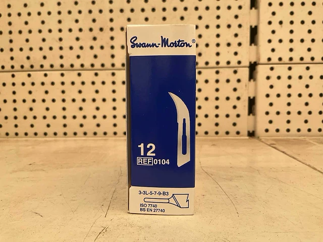 Swann-morton. 0104 scalpelmesjes 100 stuks. (7x) - afbeelding 3 van  3
