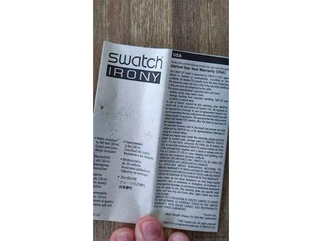 Swatch horloge - afbeelding 7 van  7