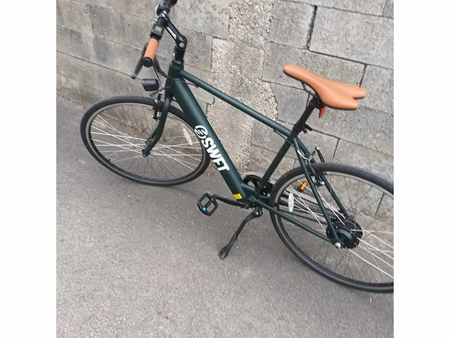 Swft m700 36v 350w elektrische fiets - khaki green - afbeelding 7 van  8