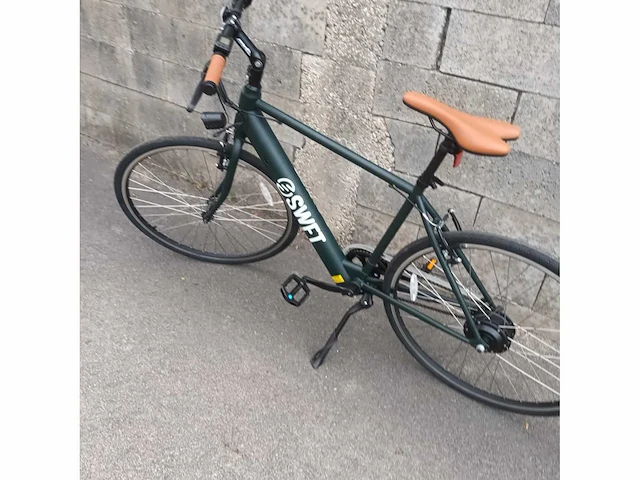 Swft m700 36v 350w elektrische fiets - khaki green - afbeelding 7 van  8