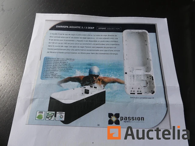 Swimspa met jacuzzi swimspa aquatic 3/3 deep - afbeelding 13 van  25
