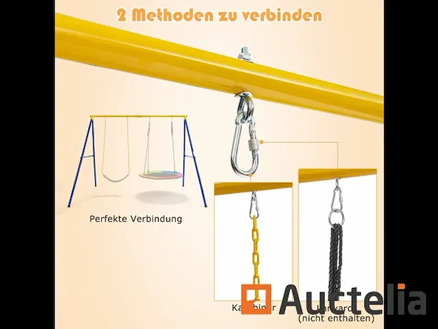 Swing double swing voor kinderen - afbeelding 3 van  7