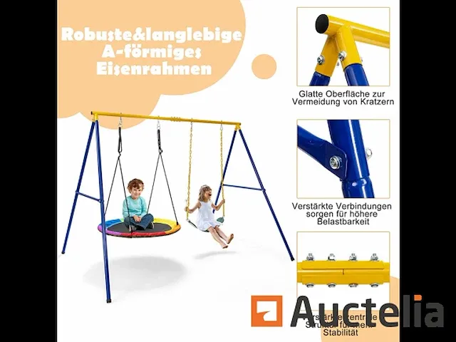 Swing double swing voor kinderen - afbeelding 7 van  7