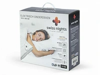 Swiss nights elektrische deken 2-persoons 90w white - afbeelding 1 van  5