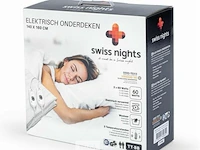 Swiss nights elektrische onderdeken - 140x160 - afbeelding 7 van  7