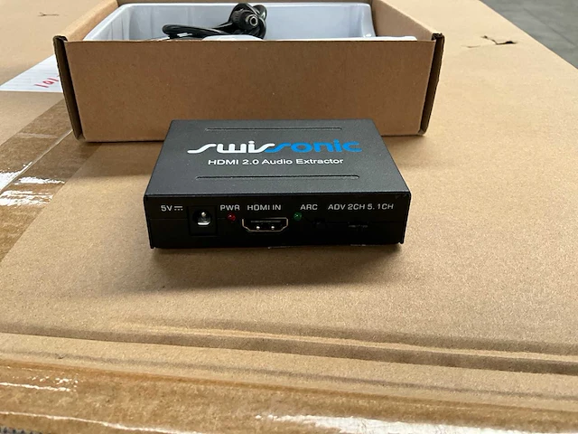 Swissonic hdmi 2.0 audio extractor - afbeelding 2 van  3