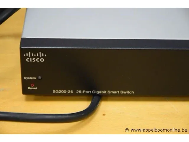 Switch cisco, type sg200-26, werking niet gekend - afbeelding 2 van  2