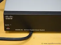 Switch cisco, type sg200-26, werking niet gekend - afbeelding 2 van  2