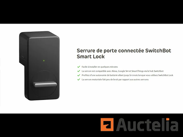 Switchbot smart lock slim deurslot - afbeelding 1 van  1