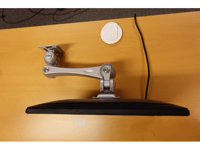 Swivel arm mount with dell monitor, vesa 75/100 - afbeelding 2 van  3