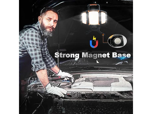 Sylsar 30w oplaadbaar werklicht, 3000 lumen - afbeelding 4 van  5