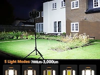 Sylsar 30w oplaadbaar werklicht, 3000 lumen - afbeelding 5 van  5