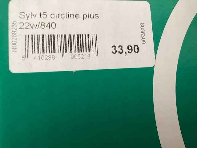 Sylvania t5 22w circline lichtbron (3x) - afbeelding 2 van  4