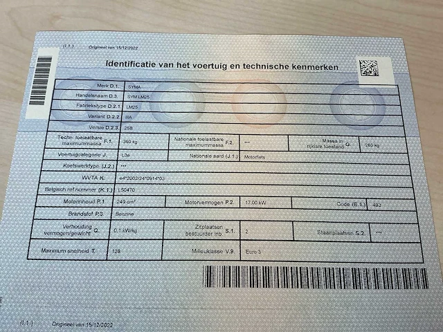 Sym gts250i evo - afbeelding 22 van  30