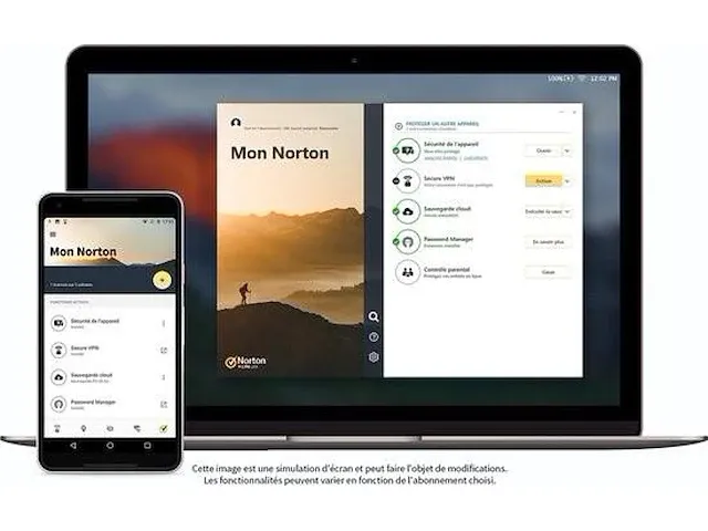 Symantec anti-virussoftware - norton 360 - 1 device/1 jaar - afbeelding 2 van  3