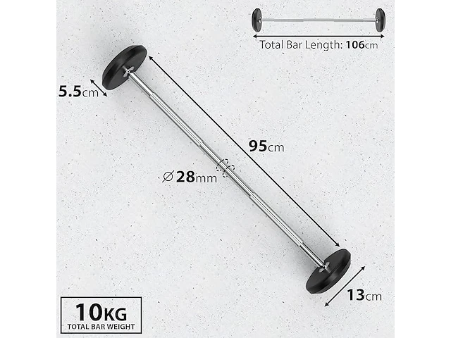Synergee fixed barrell 10kg - afbeelding 3 van  4