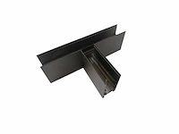 T-connector voor opbouw magnetische rails (x3) - afbeelding 1 van  4