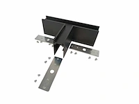 T-connector voor opbouw magnetische rails (x3) - afbeelding 3 van  4