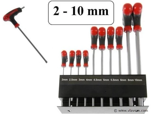 T-grip schroevendraaier - afbeelding 1 van  3