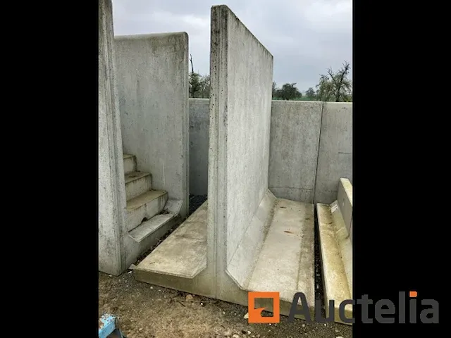 T in beton hx l: 2x2m - afbeelding 1 van  1