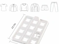 T shirt organizer closet kleding organizer - afbeelding 2 van  3