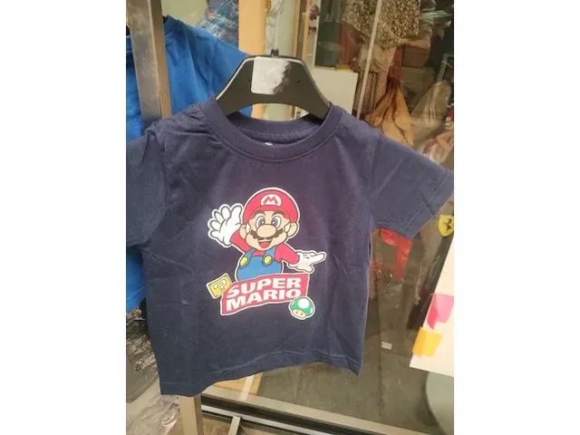 T-shirts mario bross, disney, cars - afbeelding 2 van  14