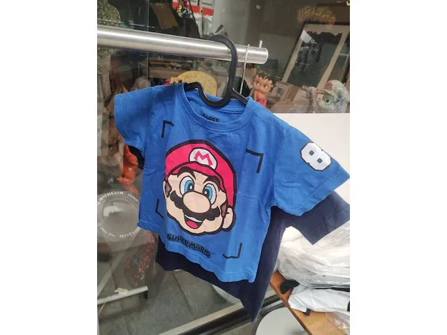 T-shirts mario bross, disney, cars - afbeelding 3 van  14