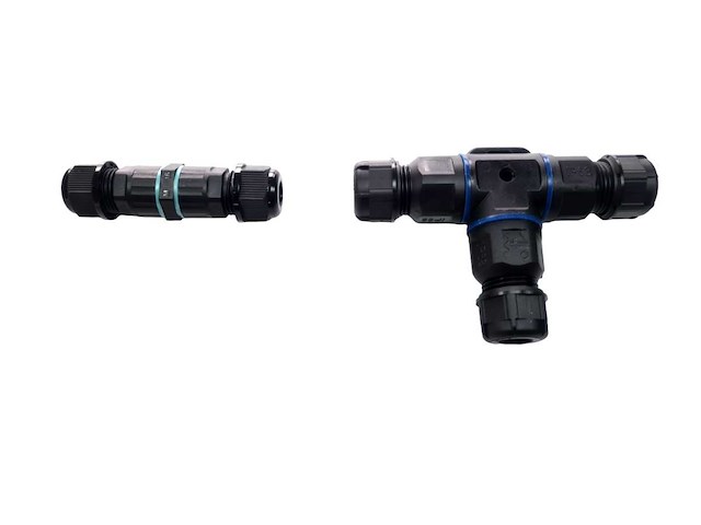 T stuk kabelverbinder 3 aderig waterdicht (10x) - afbeelding 7 van  7