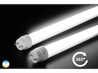 T8 led buizen – 18w – 120cm – 6500k koud wit – fluorescerende vervanging – 25.000h (x30) - afbeelding 1 van  6