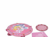 Taartplateau 6pers - roze - afbeelding 1 van  1