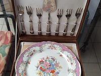 Taartschaal met toebehoren - afbeelding 1 van  3