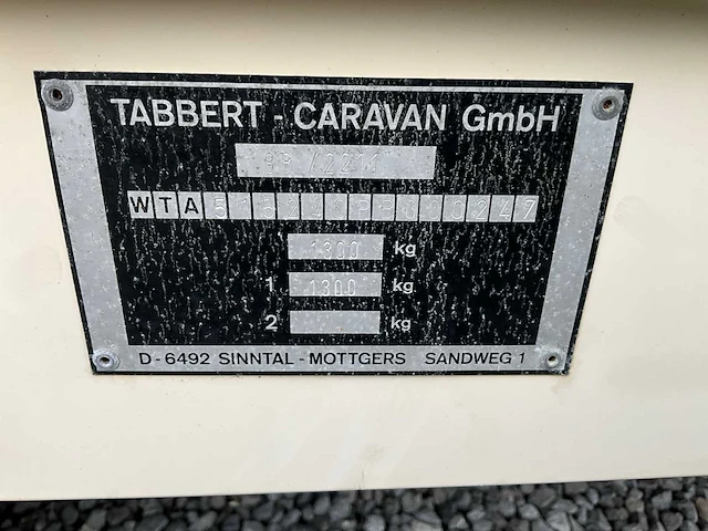Tabbert 515241 caravan - afbeelding 22 van  33
