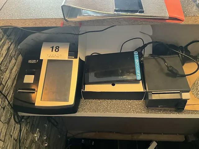Tablet alcatel 9032x+ 2 diverse ticketprinters - afbeelding 1 van  5