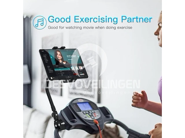 Tablet houder voor hometrainer/ loopband - afbeelding 2 van  5