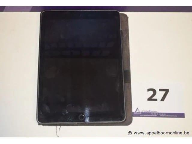 Tablet pc apple ipad, zonder kabels, werking niet gekend - afbeelding 1 van  2