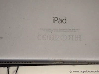 Tablet pc apple ipad, zonder kabels, werking niet gekend - afbeelding 2 van  2